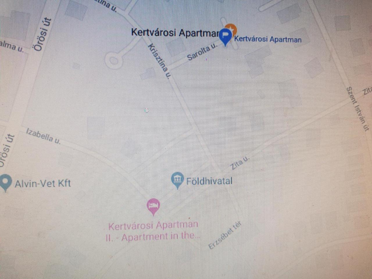 Kertvarosi Apartman تيساويفاروس المظهر الخارجي الصورة